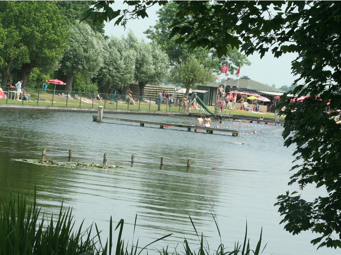 IJzerzand voorkomt blauwalg in natuurbad Zwemlust